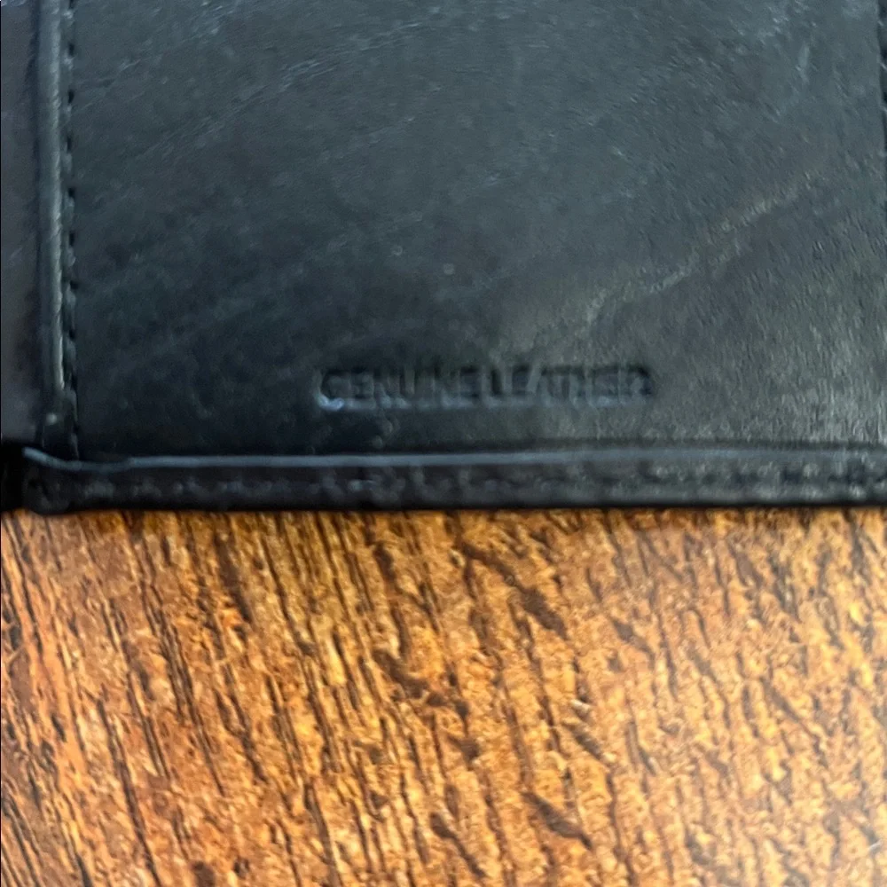 Dockers Black Leather Card Holder
